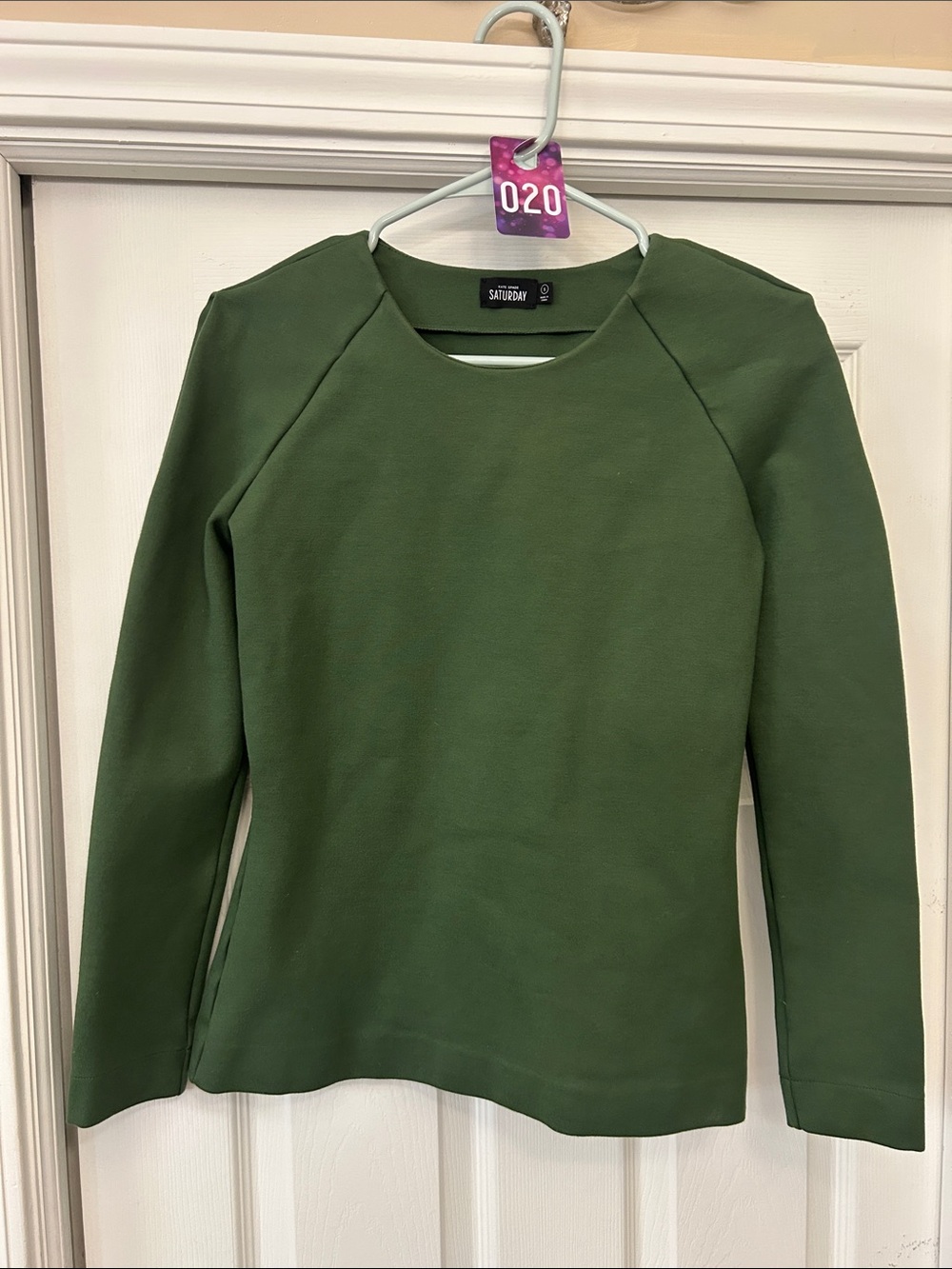 kate spade Olive Green Long-Sleeve Pullover Sweater
